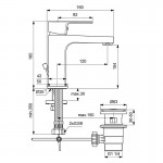 Комплект смесителей c душевым гарнитуром Ideal Standard ESLA BC264AA
